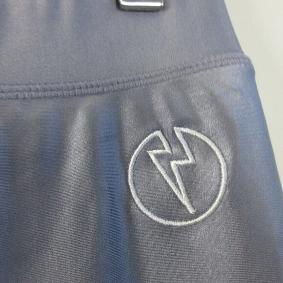 Kapow Meggings Elastic Waist Ankle Leggings Men's L Purple Fitness Workout 280 - Picture 8 of 14